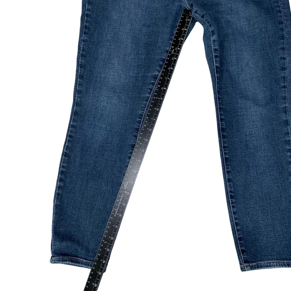 Pistola High Rise Ankle Skinny Jeans Dark Wash Denim‎ Comfort Stretch Size 32